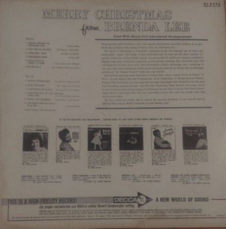 BRENDA LEE - LP-Diskographie