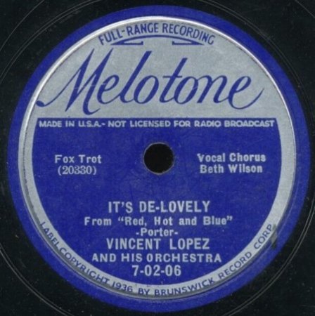 Orchester VINCENT LOPEZ