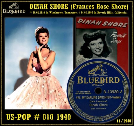 DINAH SHORE