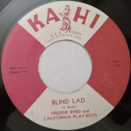FREDDIE BYRD AND THE CALIFORNIA PLAY BOYS