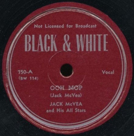 JACK McVEA - CHOP CHOP BOOM