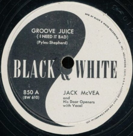 JACK McVEA - CHOP CHOP BOOM