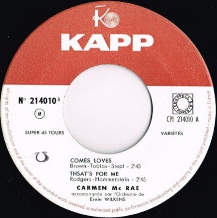 CARMEN McRAE