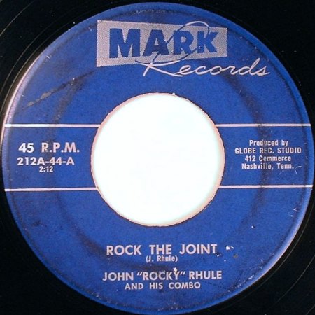 JOHN "ROCKY" RHULE (Johnny Rhule, Rocky Rhule)