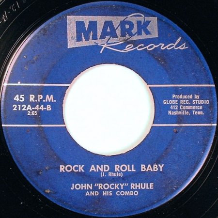 JOHN "ROCKY" RHULE (Johnny Rhule, Rocky Rhule)