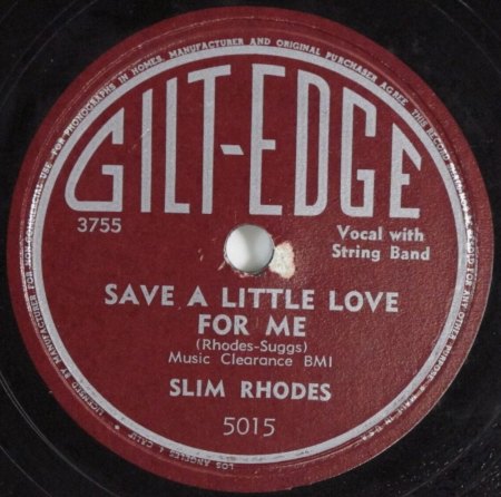 SLIM RHODES