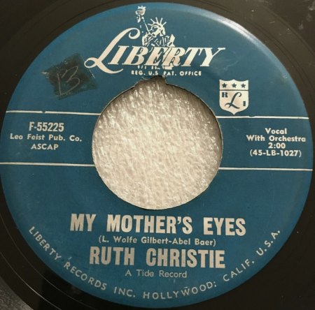 RUTH CHRISTIE