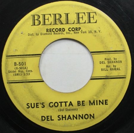 DEL SHANNON - Bio & Discos