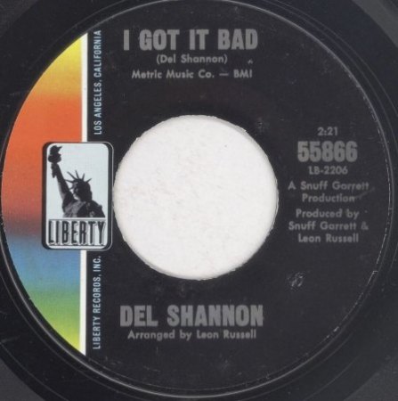 DEL SHANNON - Bio & Discos