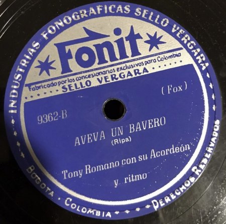 TONY ROMANO, Akkordeon (alias Peppino Principe)