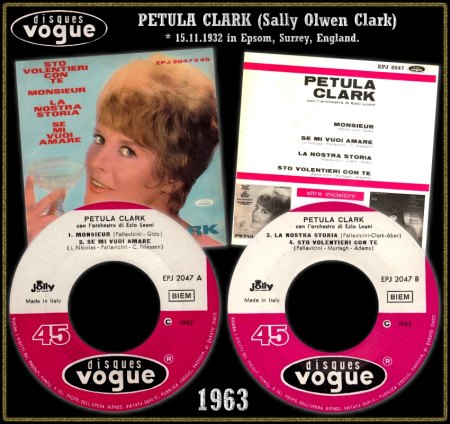 PETULA CLARK - Internationale Aufnahmen