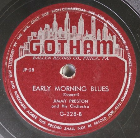 JIMMY PRESTON