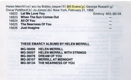 HELEN MERRILL