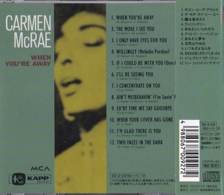 CARMEN McRAE