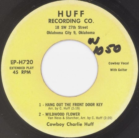 CHARLIE 'Cowboy' HUFF