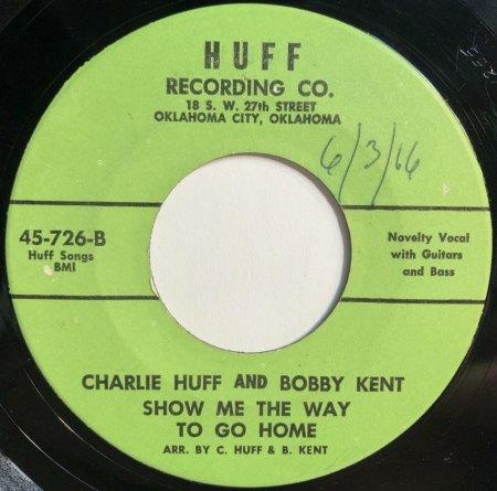 CHARLIE 'Cowboy' HUFF