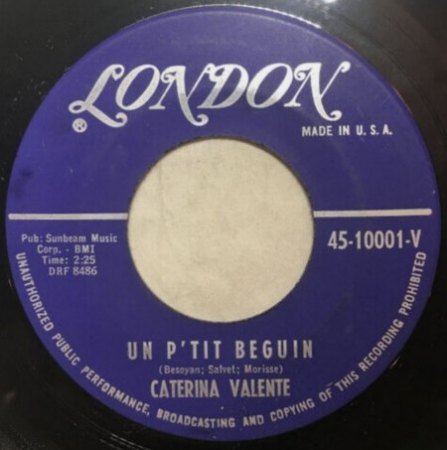 CATERINA VALENTE - International