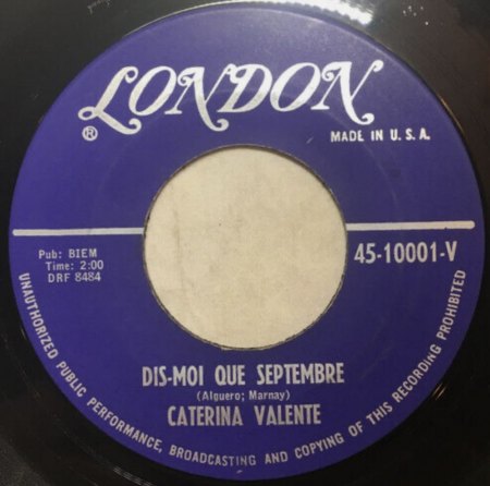 CATERINA VALENTE - International