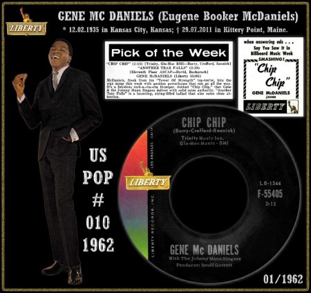 GENE McDANIELS