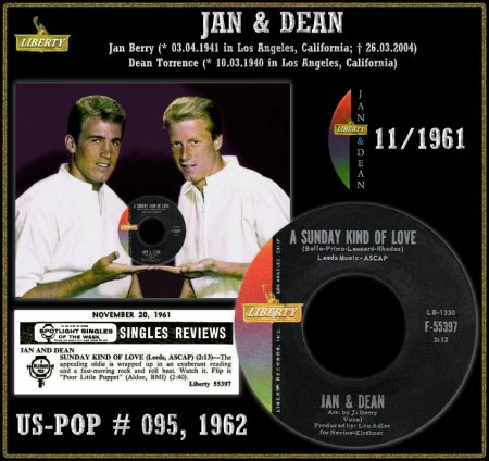 JAN & DEAN - HOT 100 VON 1962