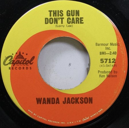 WANDA JACKSON - US spätere Single, EP's und LP's