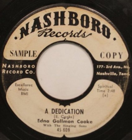 EDNA GALLMON COOKE (Gospel)