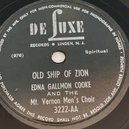 EDNA GALLMON COOKE (Gospel)