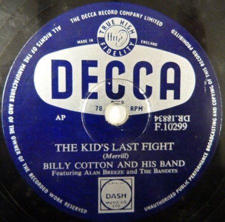 BILLY COTTON