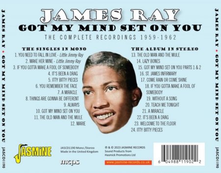 Wer weiß mehr über JAMES RAY ?