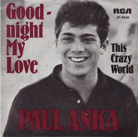 PAUL ANKA - seine Singles