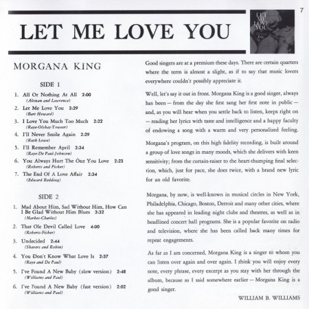 MORGANA KING