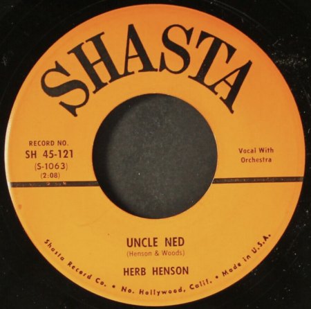 (Cousin) HERBERT HENSON / HERB HENSON