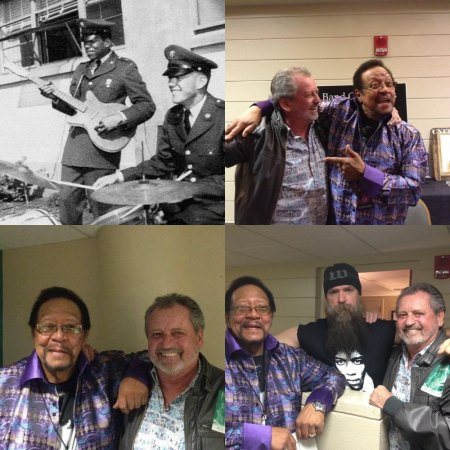 Jimi's alter Kumpel Billy Cox zur Band 1961/62 beim Militärdienst
