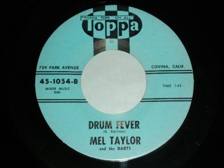 MEL TAYLOR, ab 1962 Drummer der Ventures