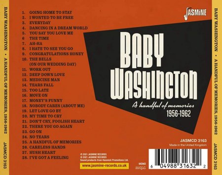 JUSTINE 'BABY' WASHINGTON