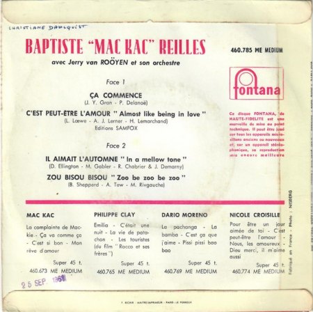 JEAN-BAPTISTE "MAC KAC" REILLES