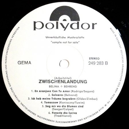 BELINA - jüdische Folksängerin