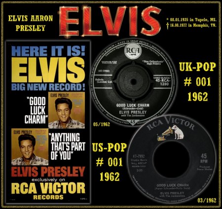 RCA 47-7992 Elvis - Good Luck Charm