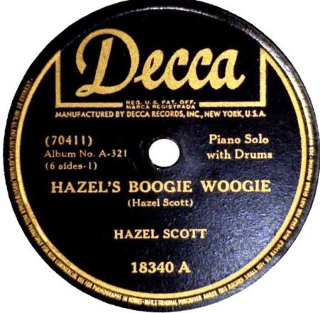 HAZEL SCOTT
