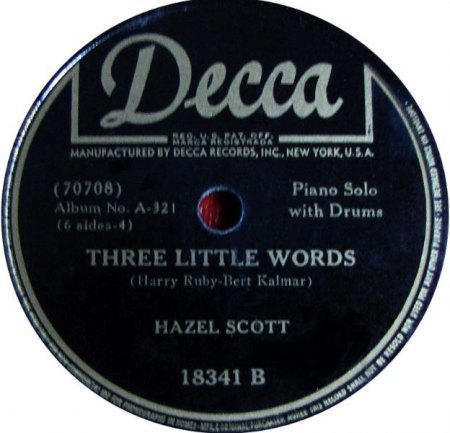 HAZEL SCOTT