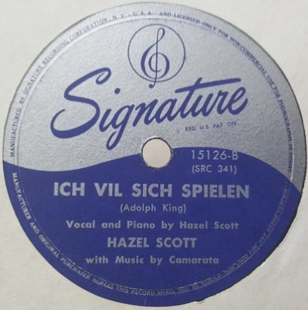 HAZEL SCOTT