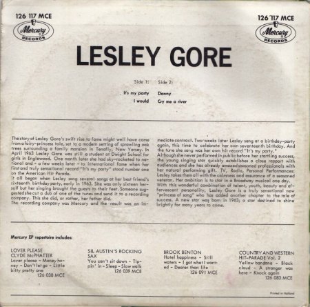 LESLEY GORE