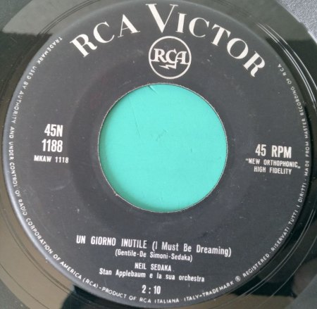 NEIL SEDAKA - auf Ital. RCA