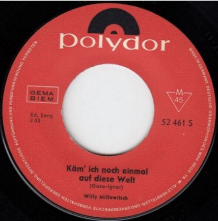 WILLY MILLOWITSCH