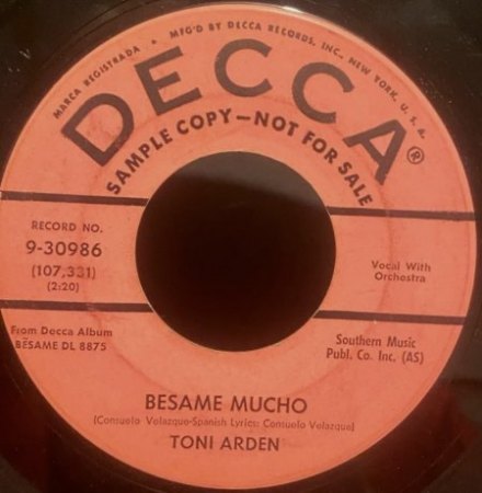 Besame Mucho