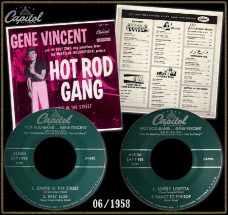 GENE VINCENT - COLLAGEN