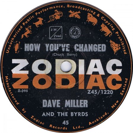 DAVE MILLER & the BYRDS (Auckland NZ)