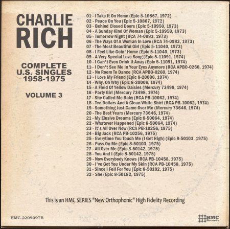 CHARLIE RICH