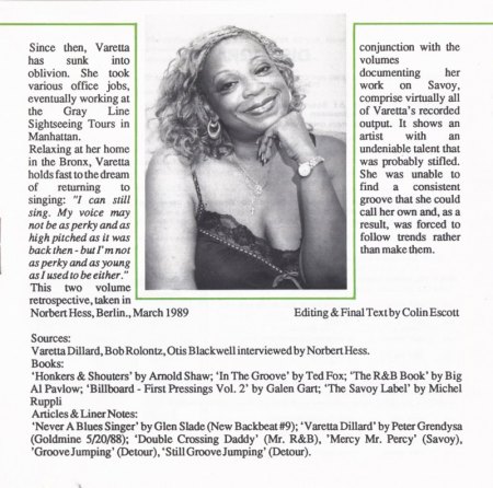 VARETTA DILLARD