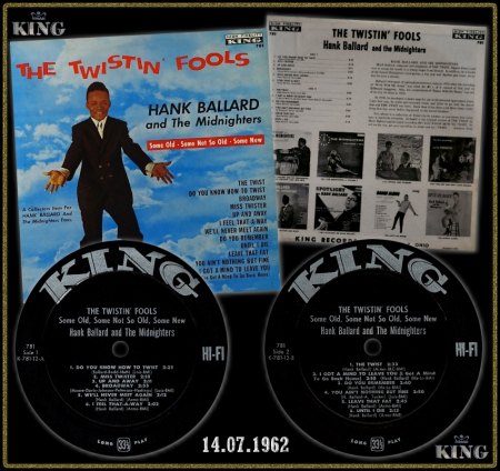 HANK BALLARD - LP's